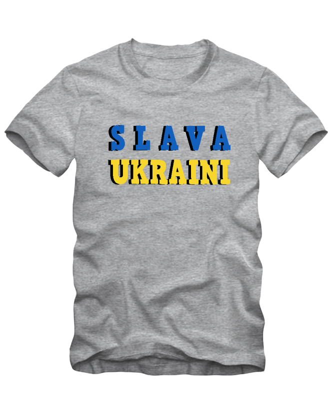 Marškinėliai Slava Ukraini Marškinėliai Slava Ukraini